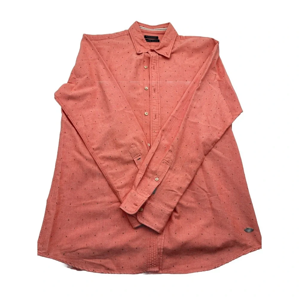 Scotch &‎ Soda Original Classic Size L Men's Regular Fit Casual Shirt